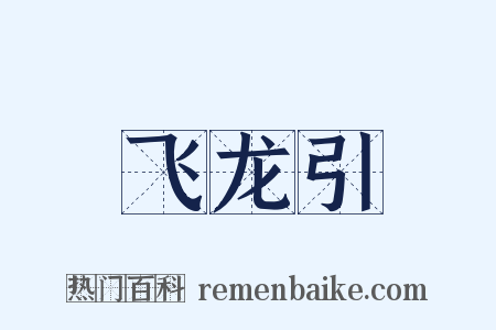 飞龙引是什么意思的图片